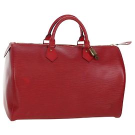 Louis Vuitton Speedy Epi Leather 35 Roja