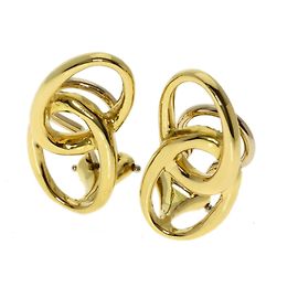 Autre Marque Boucles d'oreilles Double Loop Tiffany & Co. en or jaune 18K Autre
