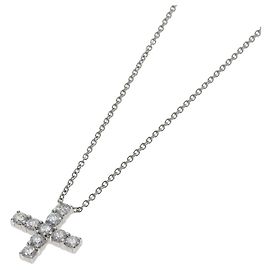 Harry Winston Mini Cross Diamantenhalskette Andere