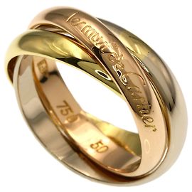 Cartier Trinity Ring 18K Pink White and Yellow Gold Other