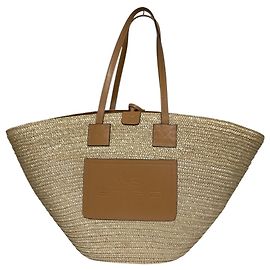 ETRO Leder-Korb-Tote-Bag Braun