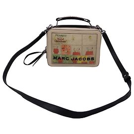 Marc Jacobs X Peanuts The Box Bag Crossbody Bag in Multicolor Leather Multiple colors