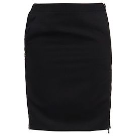 Falda lápiz Moschino en acetato negro Negro