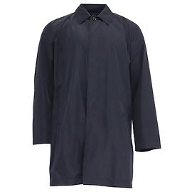 Carolina Herrera Regenjacke mit Kragen aus marineblauem Polyester Blau Marineblau