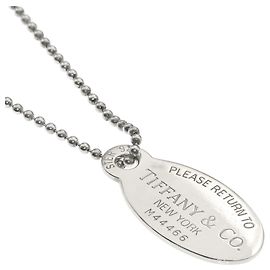 Autre Marque Tiffany & Co. Collier Return to Oval Tag Autre