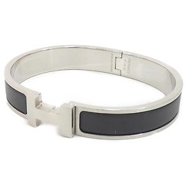 Hermès Bracelet Hermes Click H Charm Noir Autre