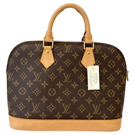 Louis Vuitton Alma PM Monogram Handbag M51130 Brown Monogram