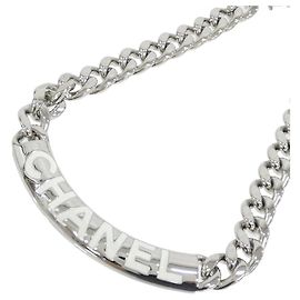 Chanel ABE815 Necklace Silvery White