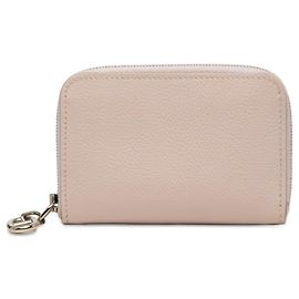 Hermès Monedero Hermes Zip Ango Chaine d'Ancre Mauve Pale Otro