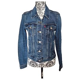 Levi's Women's Trucker Jacket - Classic Blue Denim Blue
