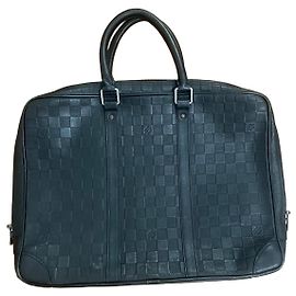 Pasta Louis Vuitton Damier Graphite Preto