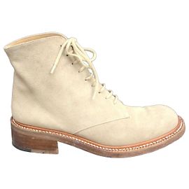 Robert Clergerie Stivaletti in Camoscio Beige Beige