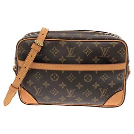 Louis Vuitton Monogram Trocadero Shoulder Bag Brown