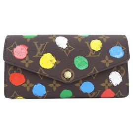 Louis Vuitton Monogram Portefeuille Sarah (M81980) Brown Multiple colors