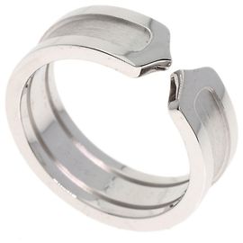 Anel Cartier C2 em Ouro Branco 18K Outro