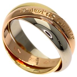 Anello Cartier Trinity in oro rosa bianco e giallo 18K Altro