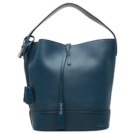 Bolso de hombro Louis Vuitton Cuir Nuance Azul marino