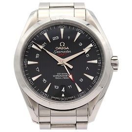 Orologio automatico Omega Seamaster Aqua Terra GMT in acciaio inossidabile Altro