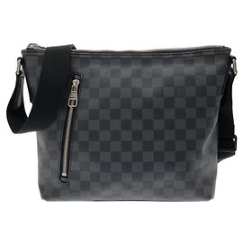 Louis Vuitton Damier Graphite Mick PM Shoulder Bag Dark grey Damier ebene