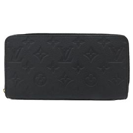 Carteira Zippy Louis Vuitton Monogram Empreinte Preto