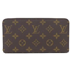 Louis Vuitton Monogram Zippy Wallet Braun