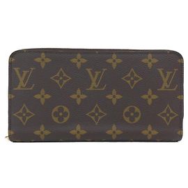 Louis Vuitton Monogram Zippy Wallet M42616 Marrone