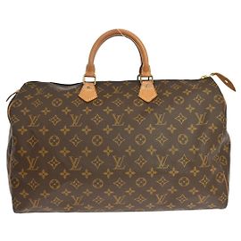 Louis Vuitton Speedy Monogram Canvas 40 Marron