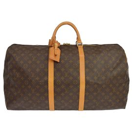 Louis Vuitton Keepall Monogram Canvas 60 Marrone