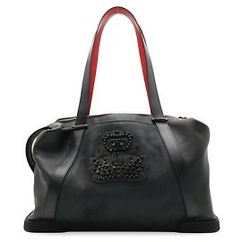 Christian Louboutin Damon Handbag Black Red