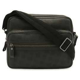 Alfred Dunhill Bolso de hombro Dunhill D-EIGHT D8 Marrón oscuro