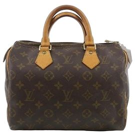 Louis Vuitton Speedy 25 Monogram Castaño Monograma