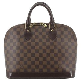 Louis Vuitton Alma PM Borsa Damier Ebene Marrone