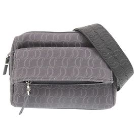 Christian Louboutin ZIP N FLAP Shoulder Bag Brown