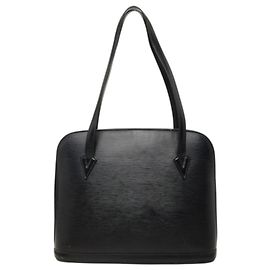 Borsa Tote Louis Vuitton Epi Lussac Nero