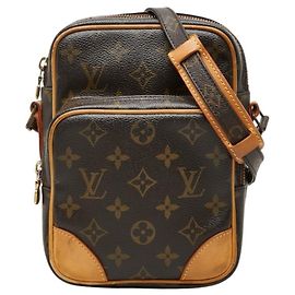 Louis Vuitton Monogram Amazon Crossbody Shoulder Bag Braun