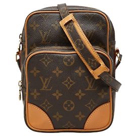 Bolso bandolera Louis Vuitton Monogram Amazon Castaño