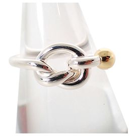 Autre Marque Anello a fascia Tiffany & Co. in argento sterling e oro giallo Altro