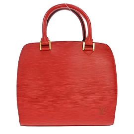 Louis Vuitton Pont Neuf Epi Leather PM Red