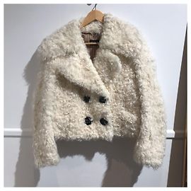 Fourrure Meteo by Yves Salomon T.40 Beige