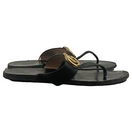 Sandali Gucci neri T.37 Nero