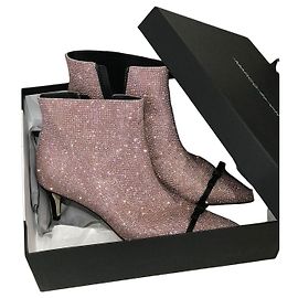Autre Marque Boots Marco de Vincenzo T.39 Pink