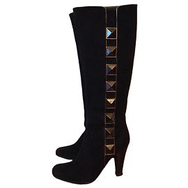 Bottes Giuseppe Zanotti Noires T.38,5 Noir
