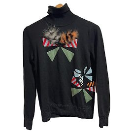Pull Fendi fourrure T.36 Black