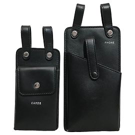 Acessórios de cinto multi bolsas Fendi Preto