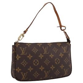LOUIS VUITTON Monogram Pochette Accessoires Accessory Pouch M51980 Auth 202019 Monogramme