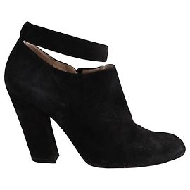 Tacchi Chloé in camoscio nero taglia 37 Nero