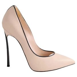 Casadei Absatzschuhe aus Leder Beige Größe 36 Beige