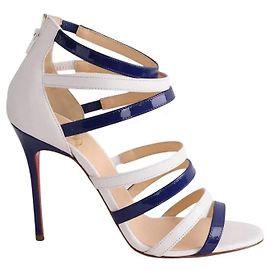 Christian Louboutin White Leather Heels White