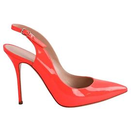 Casadei High Heels aus Leder in Rosa Pink