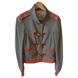 Diane Von Furstenberg Jacke Gr. 36 Grau